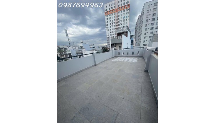 Q8 P5 BÙI MINH TRỰC HẺM 1 TRỤC 4 TẦNG 6PN 4x19.5M GẦN CHỢ GẦN TRƯỜNG HỌC 7.x T